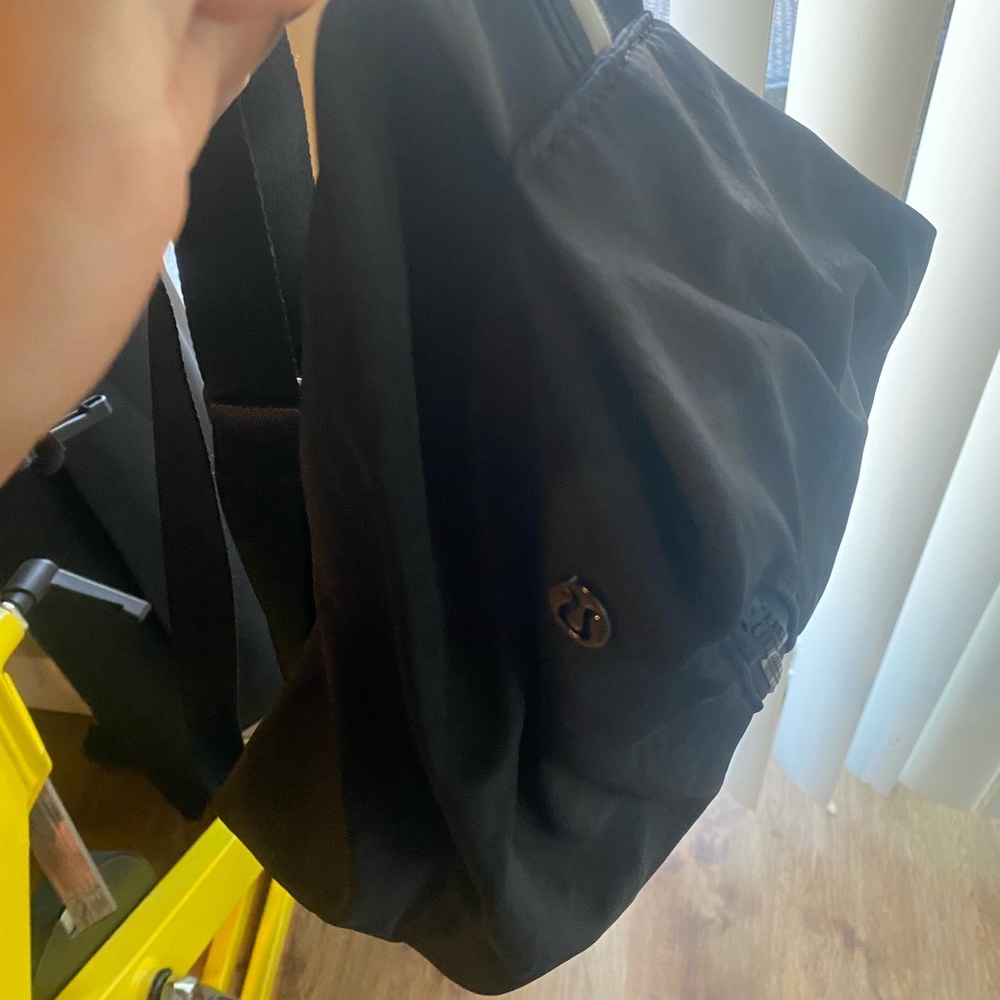 Lululemon black big Fanny pack